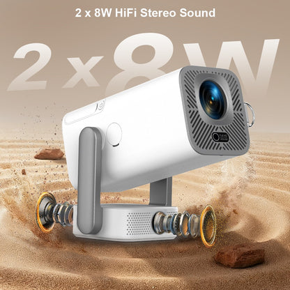 Projetor ThundeaL 4K Full HD TD80 Pro Android WiFi 3D Alto-falante de 8W Home Theater TD80Pro Projetor Portátil Mini PK TD80W