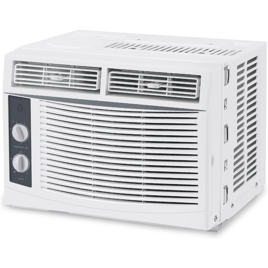 Ar-Condicionado de Janela 5000 BTU Projetado para Resfriamento Eficiente de até 14 m² com Ventilador Manual Ajustável e Múltiplas Funções