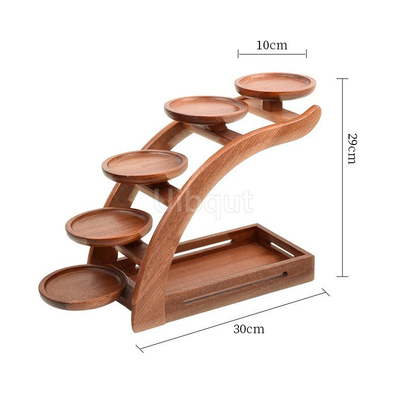 Japanese wooden wood Cuisine Sushi Bridge Boats Pine Creative Sushi Sashimi plate Platter Sushi Tableware Decoration Ornament