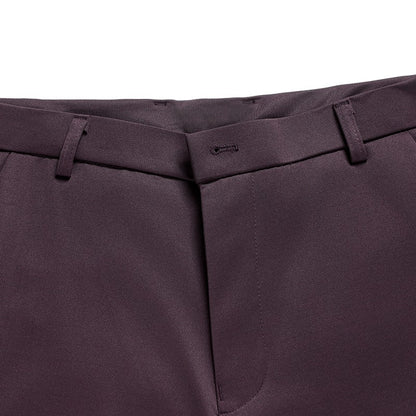 29-42 Men's Summer Pants Thin Straight Stretch Casual Pants with No Trace No Ironing Fabric Silky and Cool Feeling