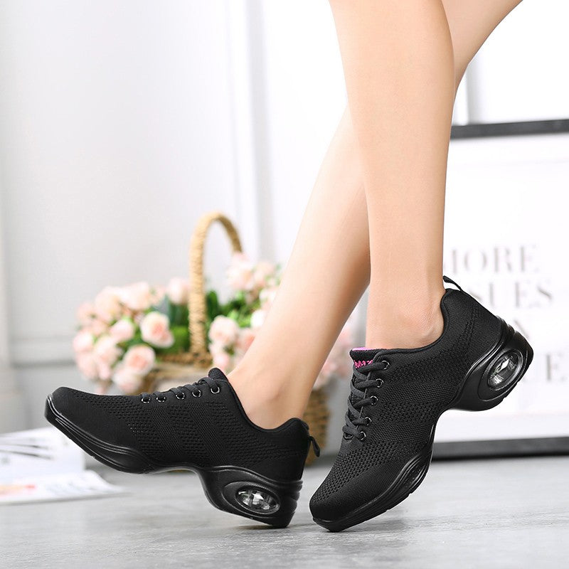Jazz Dance Shoes For Women's Dance Sneakers Lightweight Breathable Woman Dancing Shoes