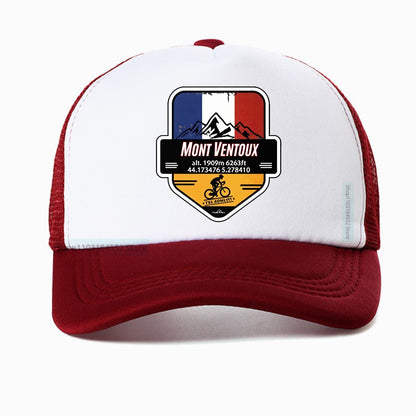 Col du Tourmalet Cycling Ive Done It Baseball Cap men mesh Breathable Snapback hats Outdoor Sports hats Bones