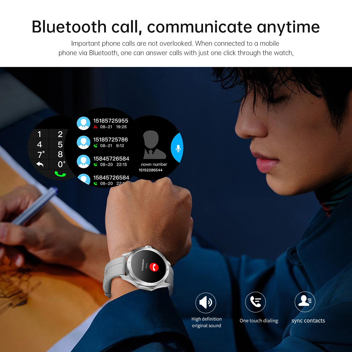 Novo Para Xiaomi S4 Ultra Outdoor Sports Smart Watch Masculino 1,53 polegadas AMOLED NFC GPS Bússola Frequência cardíaca À prova d'água Chamada BT Smartwatch