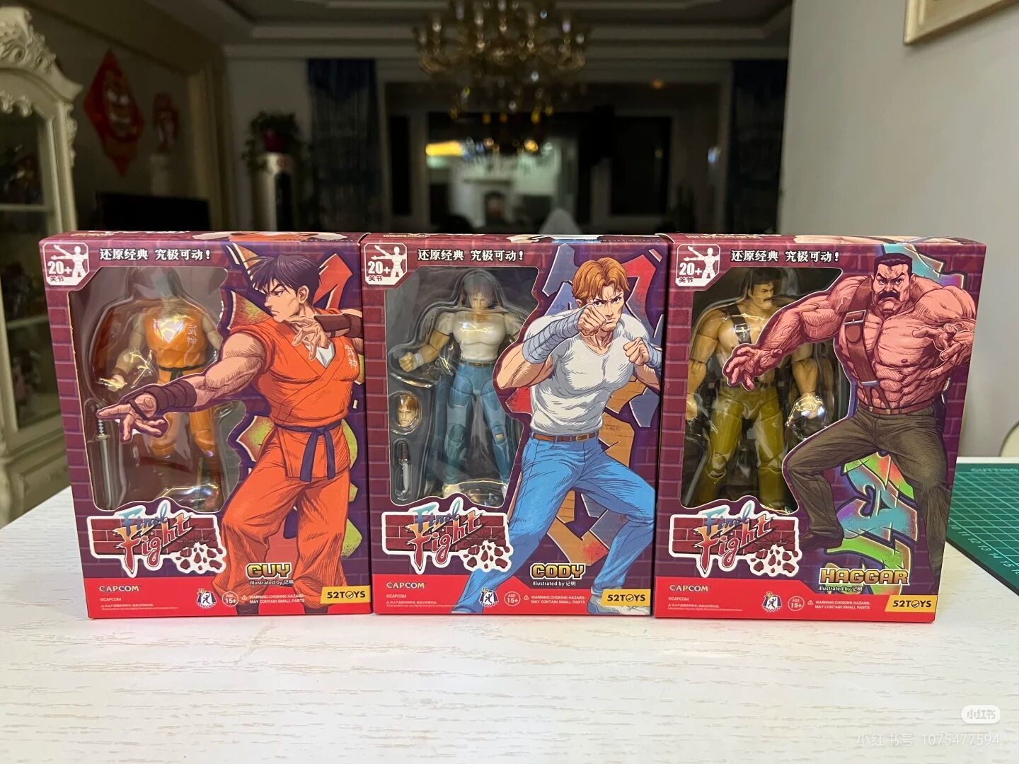 52toys Capcom Final Fight Boneco de Ação 3,75 polegadas Modelo Soldado Legal Brinquedo Para Amantes de Jogos Decoração Presente Surpresa Em Estoque