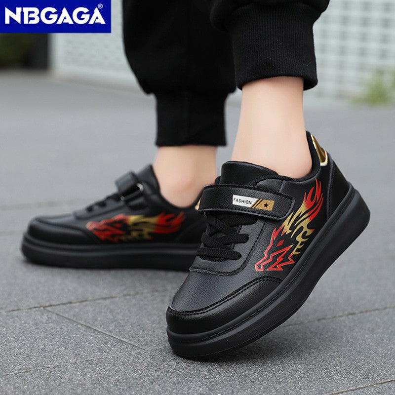 Children's Sports Shoes Boys Casual Running Sneakers Breathable Non-Slip Flat Walking Shoes Fashion Kids Athletic Footwear