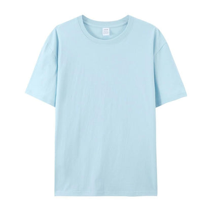 100% Cotton Crew Neck Tshirts Men Wholesale Short Sleeve Basic Cotton T-shirt Bulk Plain White T Shirt For Men Poleras De Hombre