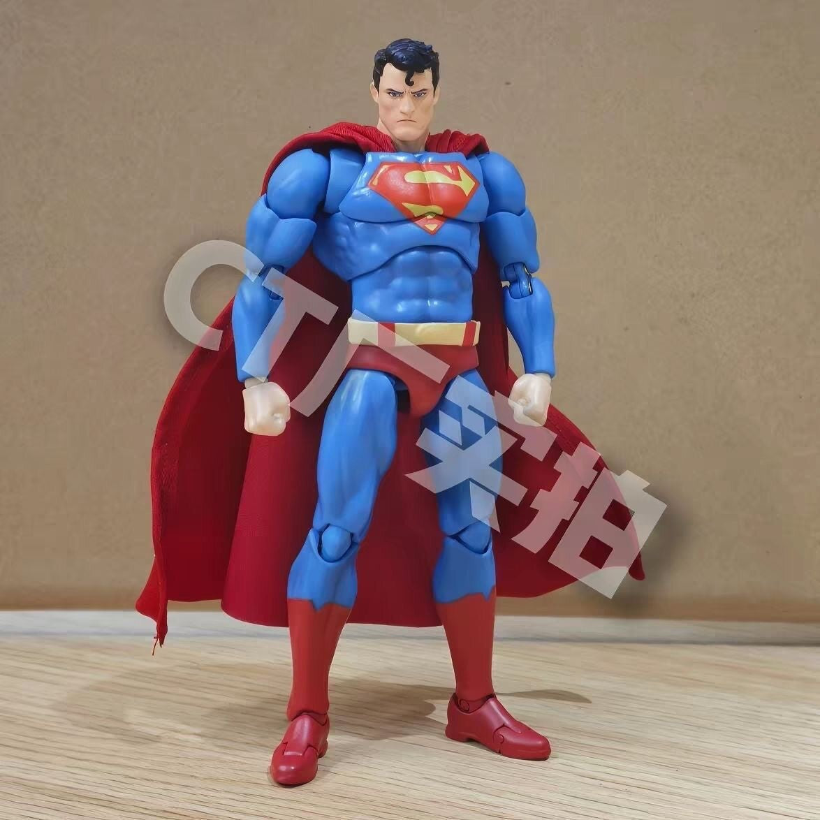 In Stock Ct Toys Superman Mafex 117 Comic Hush Justice League Articulated  Dc Superman Hush Anime Action Figure Model Toys