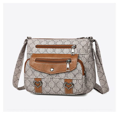 Old Style One Shoulder Wallet, Handbag, Crossbody Bag, High-quality Women's Bag Design, Multi Bag, Women's Cross Shoulder Bag