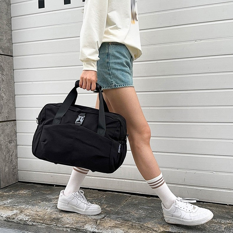 Women Travel Tote Bag Casual Outdoor Travel Short Trip Luggage Shoulder Bags Portable Commuting Gym Fitness Sports Handbag