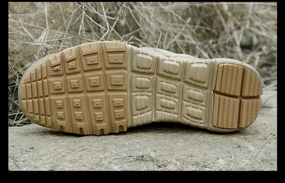 Bota Tática Leve de Verão para Combate Masculina e Feminina, Treino de Escalada, Impermeável, Caminhada ao Ar Livre, Sapatos de Malha Respirável