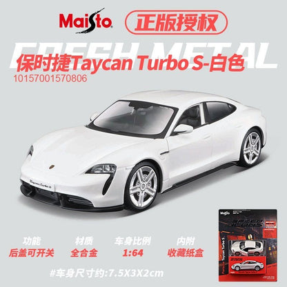 Maisto 1:64 Modelos de Carros Esportivos de Liga Ferrari Lamborghini Porsche Brinquedos de Metal Fundido para Coleção de Meninos