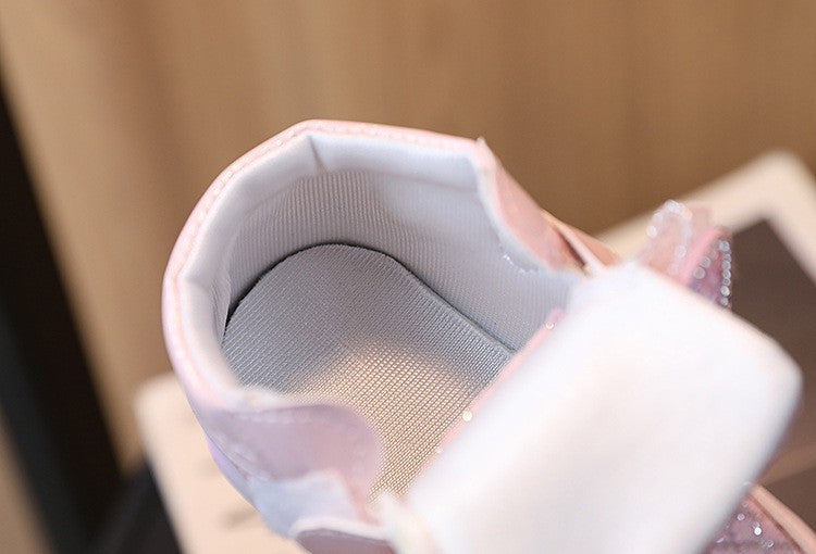 Kid Tennis 2025 Spring And Autumn Children LED Sneakers Boys Glowing Shoes kids Baby Girls Toddler Shoes with Light Up Luminous