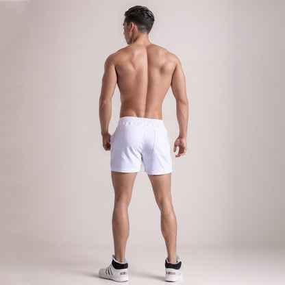 Summer Casual Shorts Men Breathable 100% Cotton Beach Shorts Comfortable Fitness Basketball Sports Short Pants Male Bermudas