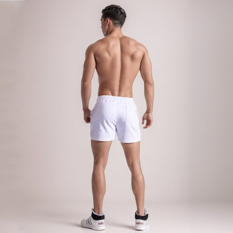 Summer Casual Shorts Men Breathable 100% Cotton Beach Shorts Comfortable Fitness Basketball Sports Short Pants Male Bermudas