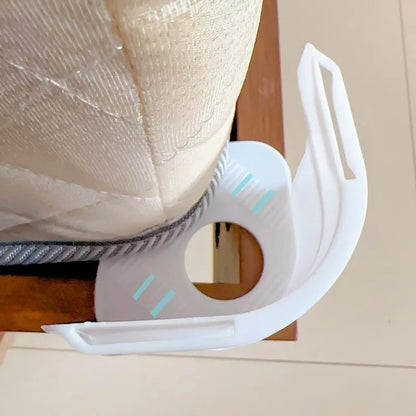 Heavy Duty Bed Sheet Corner Tightener Clips Durable Sheet Fastener with Locking Grippers for Bedding Anti-Shift Accessories