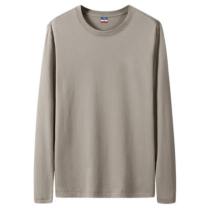 Good Quality 4XL 5XL Plus Size T-Shirts Men Long Sleeves Cotton Tops Male Tees Basic Plain Tshirts Women Tee Shirts Underwears