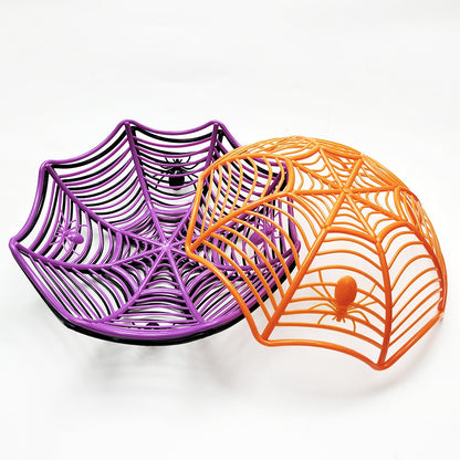 Halloween Candy Basket Halloween Snacks Fruits Bowl Biscuit Packaging Basket Trick or Treat Decoration Halloween Party Supplies