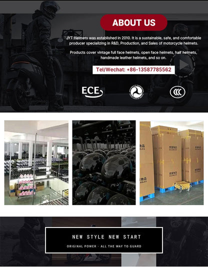 C-Riding Inverno Quente Cruising Mulheres e Homens Profissionais Chapéus de Segurança Retro Cruising Capacete Completo Certificado DOT Verão