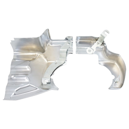 Motorcycle Chrome Engine Transmission Interface Cover CNC Aluminum For Harley Softail Deluxe Fat Boy 2007-17 Heritage Slim Deuce