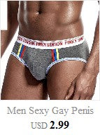 BS 4PC/LOT Men Briefs Sexy Underwear Male Underpants Men's Sexy Breathable Brief Pants Comfortable Men Briefs Underwear Cotton