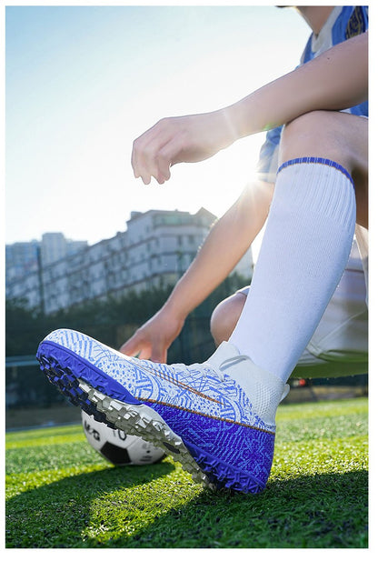Superfly FG Football Boots Outdoor Soccer Cleats Shoes Soft Sport Professional Shoes Breathable Comfortable Boots Plus Size