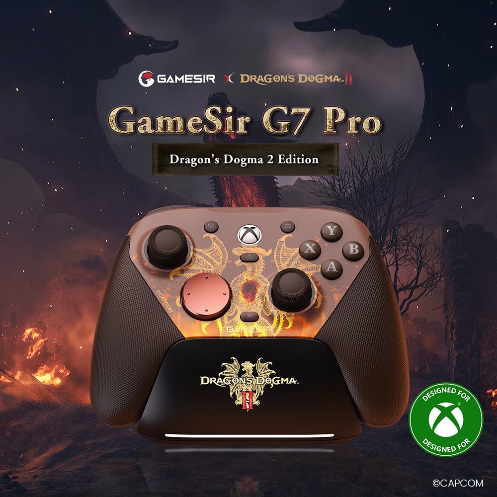 GameSir G7 Pro Dragon's Dogma II Wireless Xbox Gaming Controller for Nintendo Switch 2, Android, iOS, PC, Steam Switch Controller