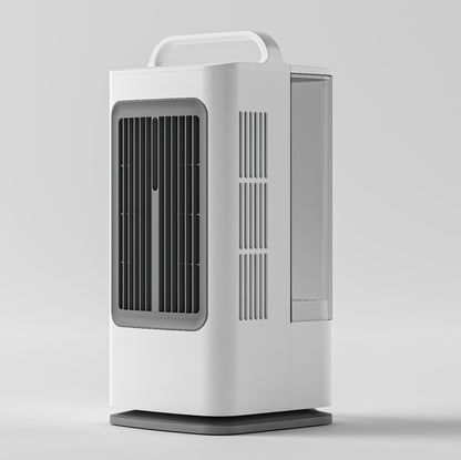 2025 New Trend Portable Air Conditioner Fan - Smart Touch Control with Timer, Multi-Functional Air Cooler for Home & Office