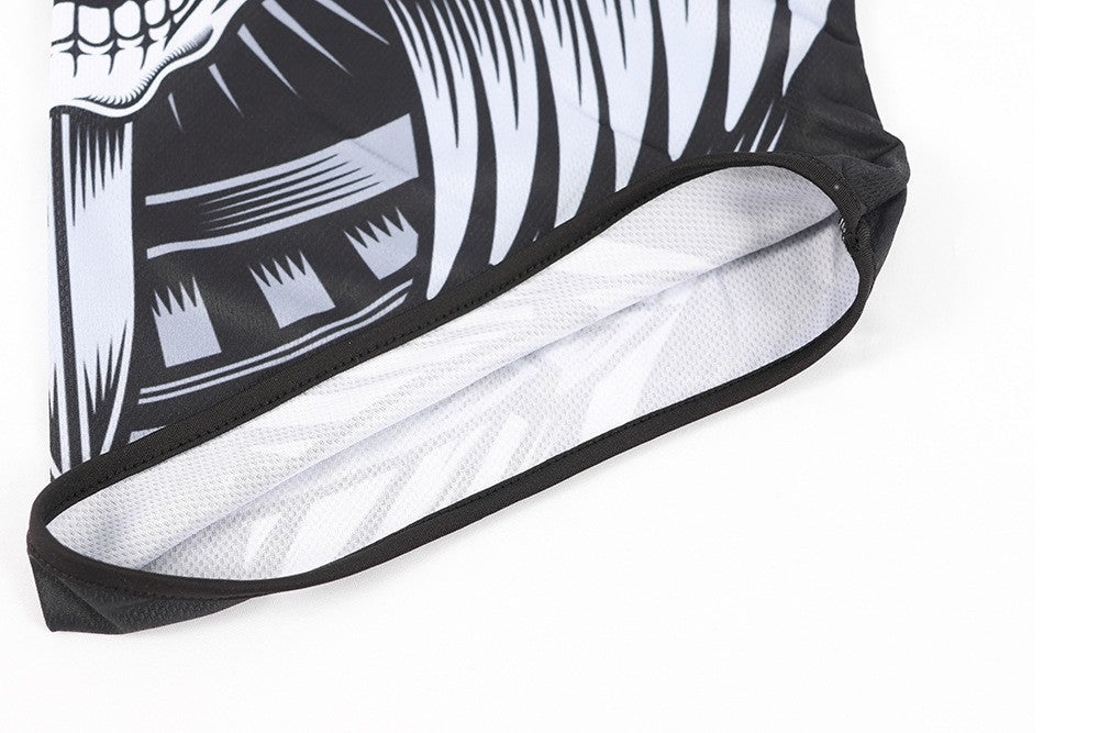 Quick-Dry Skull Face Mask - Breathable Sun Protection for Cycling & Outdoor Sports