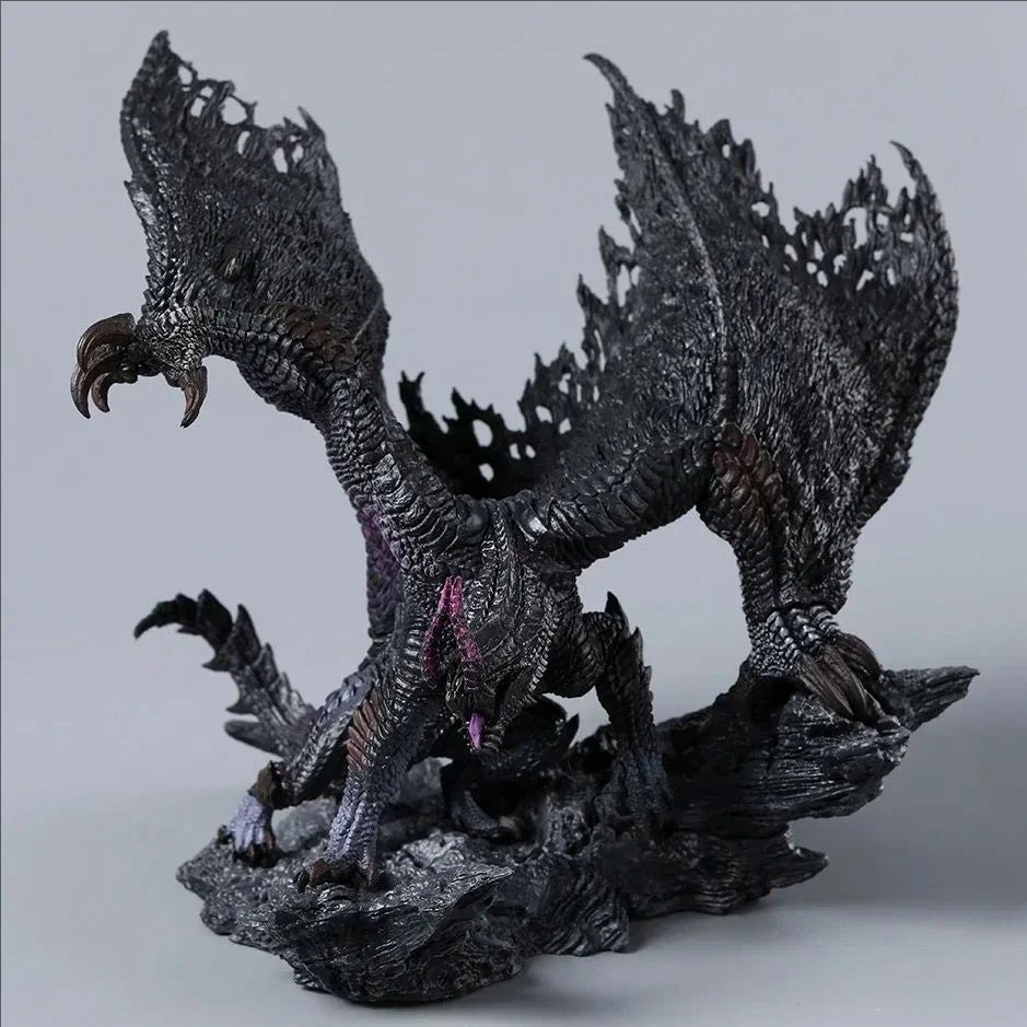 Monster Hunter Capcom Builder Cube Kushala Daora Gore Magala Boneco Colecionável Modelo Brinquedo Boneca de Mesa