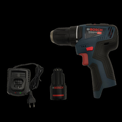 Furadeira elétrica profissional Bosch-GSB-12-V30, parafusadeira sem fio, multifuncional, para uso doméstico, chave de fenda, faça você mesmo