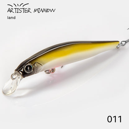 Isca de Pesca de Truta Hunthouse Isca Rígida Sinking Jerkbait 70/80/105mm 7/8.5/18.5g Artist Minnow Isca de Pesca Marinha Twitch Para Robalo