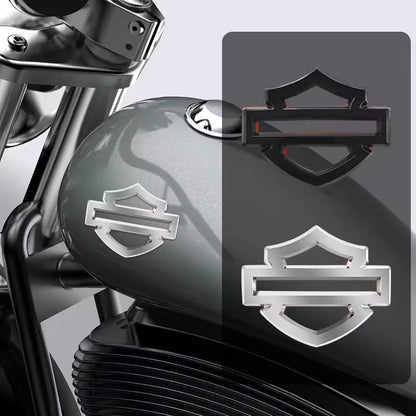 Adesivos Metálicos 3D Acessórios Para Motocicletas Emblema Logo Decalques Adesivo De Decoração De Crachá De Corpo Lateral Para Tanque De Combustível Para Harley Davidson