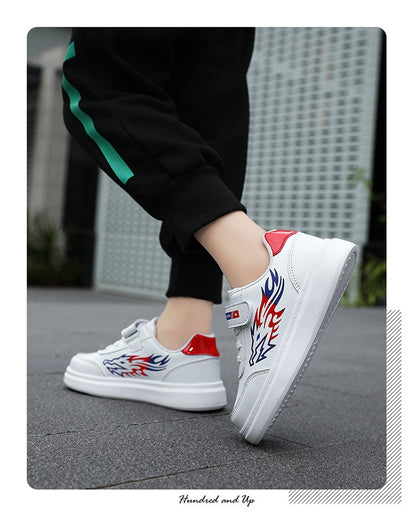 Children's Sports Shoes Boys Casual Running Sneakers Breathable Non-Slip Flat Walking Shoes Fashion Kids Athletic Footwear