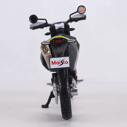 Maisto Escala 1/12 2023 Husqvarna 701 Moto Modelo de Carro de Simulação em Liga Clássicos Presente de Lembrança para Adultos Exposição Estática