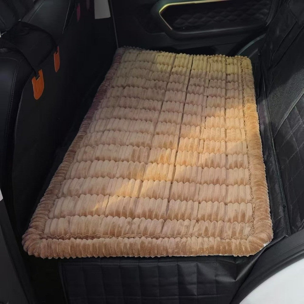 Nova Cama/Cobertor para Animais de Estimação de Encosto de Banco, Multiuso, Durável e de Alta Qualidade, Cama Grossa Xadrez Respirável para Cães, Capa de Assento de Carro para Cães Lavável
