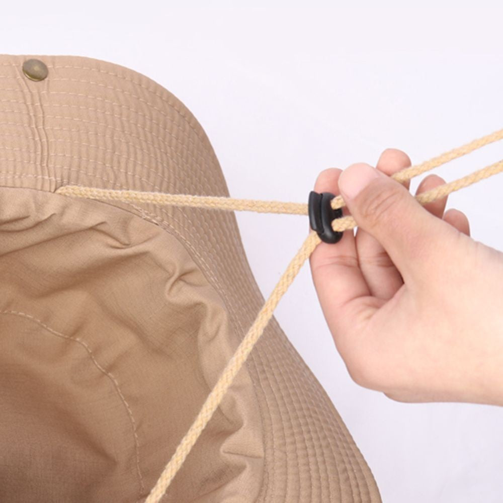 Men Fishing Wide Brim Neck Flap Cover Sun Bucket Hat Hiking Cap Summer Hiking Fisherman Caps