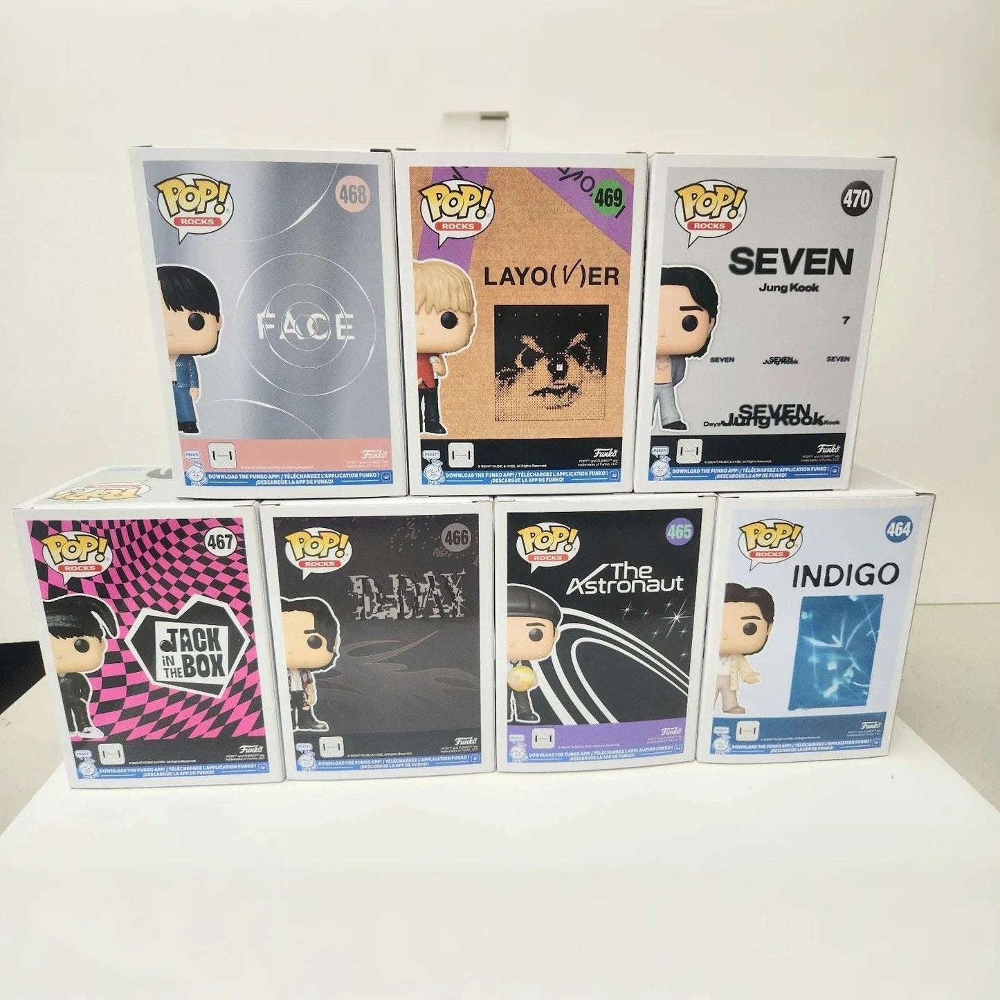 RM Jin Agust D J-Hope Jimin V Jung Kook FUNKO POP BTS Bonecos em Terno Colecionáveis Edição Limitada Decoração Brinquedo Presente