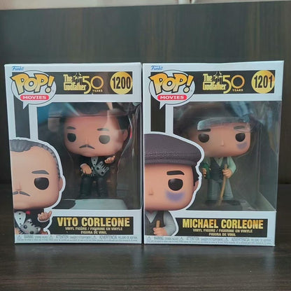 The Godfather 50Years Action Figures Funko Pop Vito Corleone Model Toys Michael Corleone Doll Sonny Corleone Ornaments Gift
