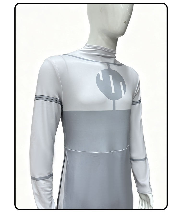 Adult Invincible Omni-Man Cosplay Costume Nolan Grayson Viltrumite Outfit Jumpsuit with Cloak for Halloween Anime Role Play