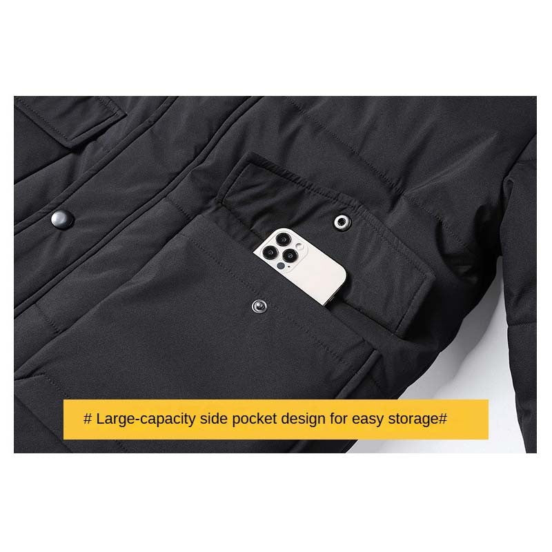 Conjunto Masculino de Pesca Corta-Vento e Quente para Uso Externo, Conjunto de Lã para Montanhismo, Jaqueta de Lã Grossa de Pelúcia para Inverno, Jaqueta Masculina com Capuz