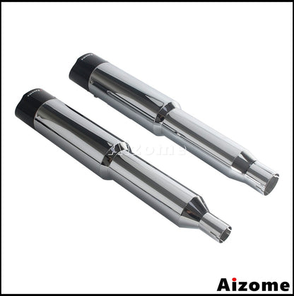 Motorcycle 4.5Inch Slash?Cut Exhaust Muffler Carbon Fiber For Harley M8 Touring Electra Street Glide Road King Road Glide 17-26