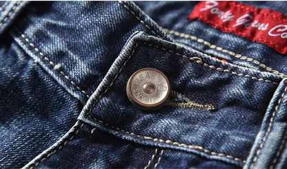 Men Gray Denim Shorts Jeans Pants Good Quality Men Cotton Knee Length Short Jeans New Summer Male Large Size Denim Shorts 42