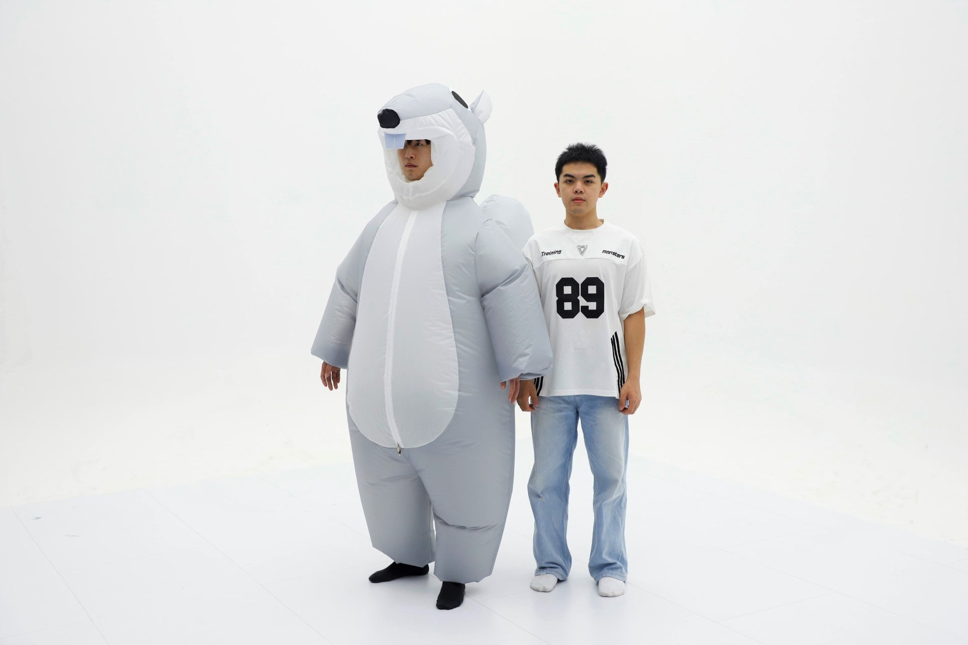 Cartoon Squirrel Inflatable Costume Mascot Adult Parade Character Cosplay Animal Birthday Halloween Party Event Set