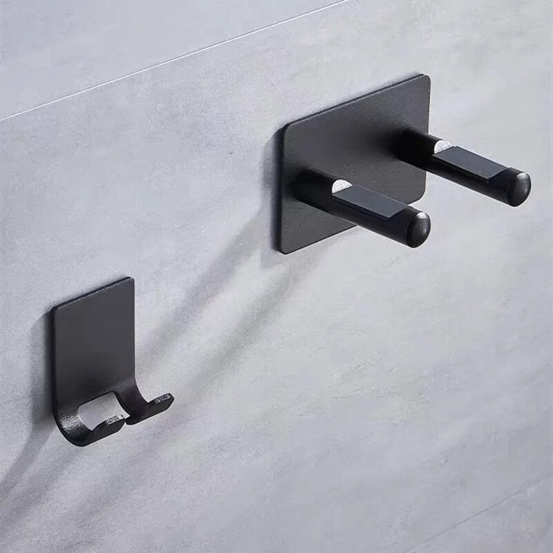 Organizador de Secador de Cabelo de Parede Impermeável, Economiza Espaço e Durável, Ideal para um Banheiro Livre de Bagunça, Suporte para Secador de Cabelo
