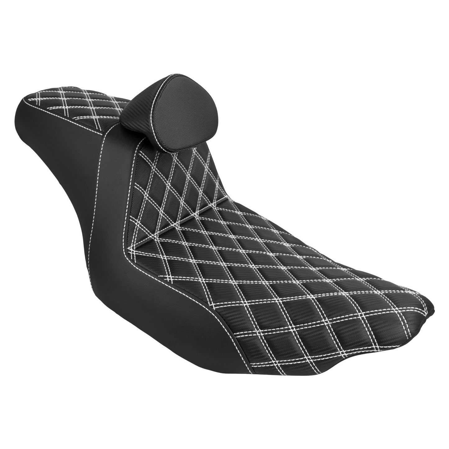 Assento Duplo de Motocicleta com Encosto para Piloto e Passageiro Para Harley Touring FLHR 2024-UP Road Street Glide CVO 2023