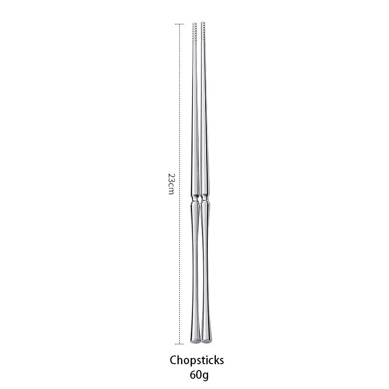 AJOYOUS Conjunto de Talheres Aço Inoxidável Polido Luxuoso Garfo Sobremesa Colher de Chá Faca Utensílios de Jantar Cozinha