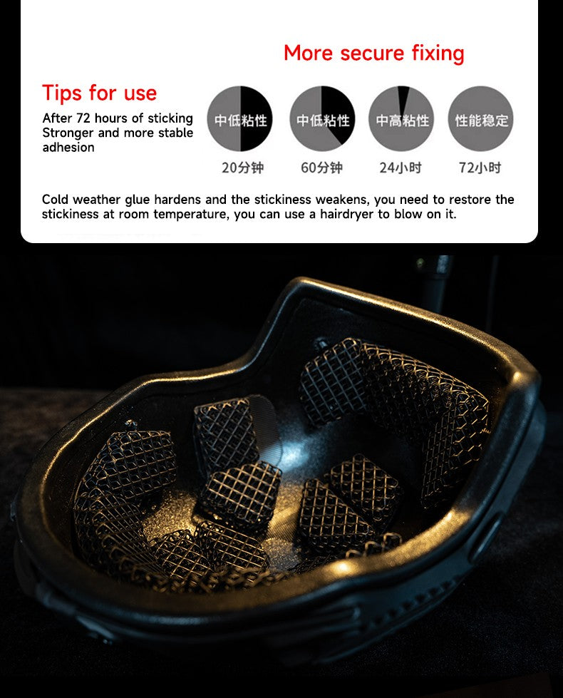 Tactical helmet polymer honeycomb 3D printed inner pad padding breathable hunting helmet accessories upgraded version