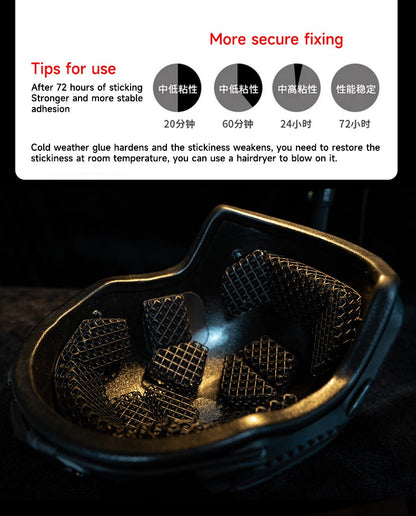 Tactical helmet polymer honeycomb 3D printed inner pad padding breathable hunting helmet accessories upgraded version