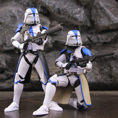 Star Wars 501st Legion ARF ARC Trooper Jesse Hardcase Commander Bane Denal Tup Dogma Boneco de Ação 6" Fase 2 Rex Team Clone Brinquedo