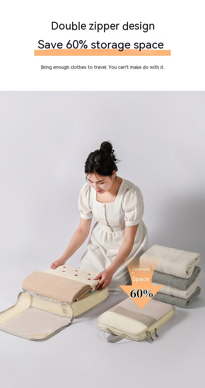 Compression Packing Cubes for Suitcases Travel Accessories Expandable Packing Organizers Lightweight Travel Organizer Cubes